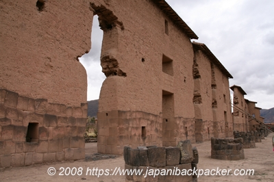 ペルーの寺院跡