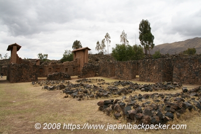 ペルーの寺院跡