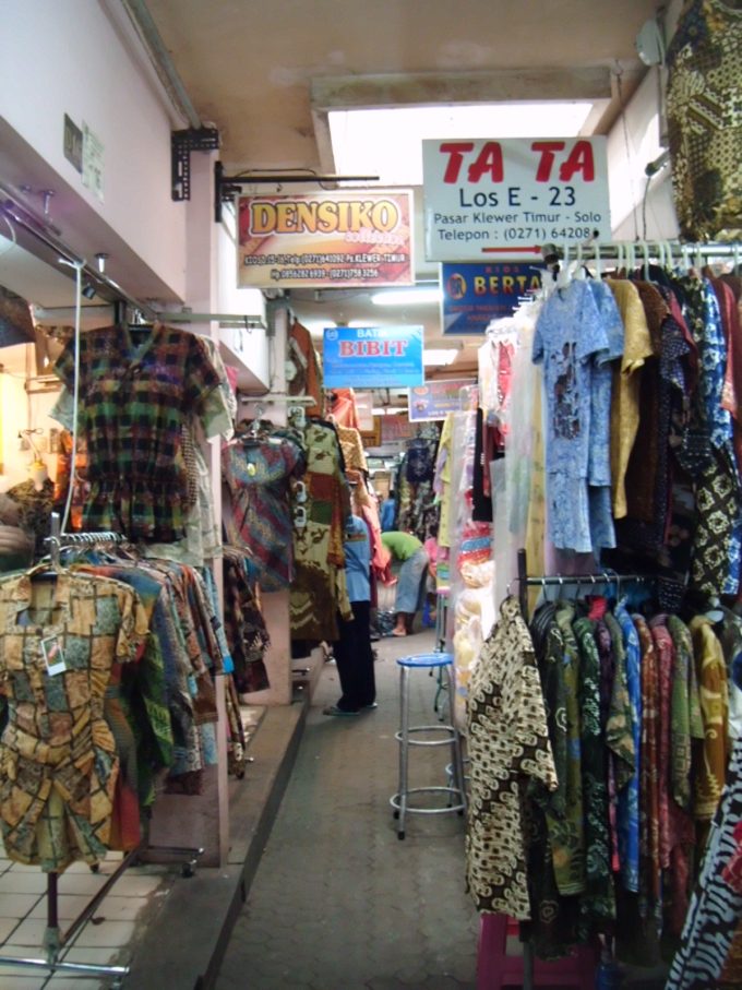 インドネシアスラカルタのマーケット