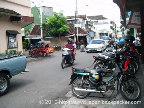 インドネシア、スラカルタの街