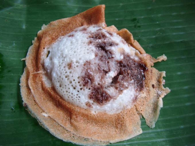 ジャワ島のココナッツ菓子