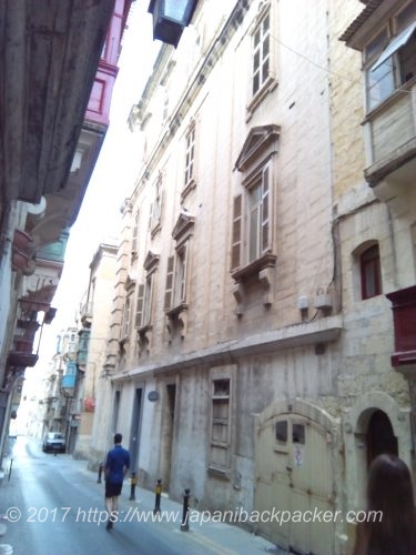 マルタ島バレッタの安宿”Valletta Boutique Living-Hostel”