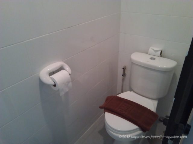 ドンムアンホテルのトイレ