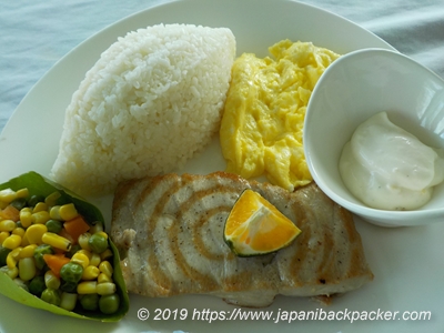 ツナステーキ定食