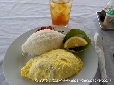 オムレツ定食