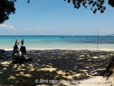 サメット島タプティムビーチ