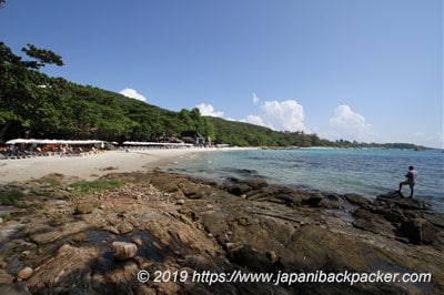 サメット島アオパイビーチ