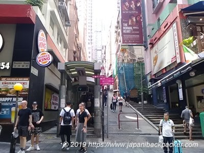 香港のヒルサイド・エスカレーター