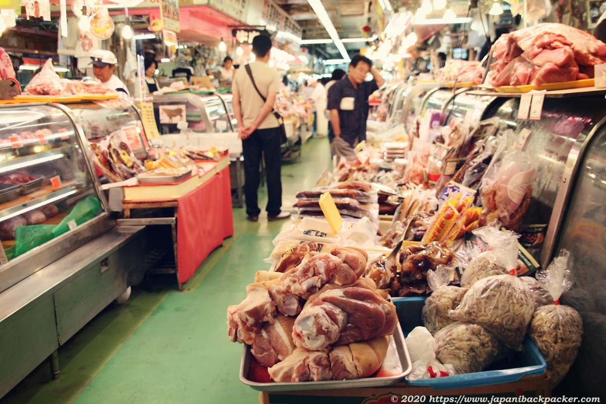 沖縄の第一牧志公設市場