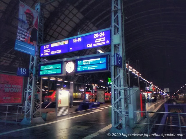 フランクフルト中央駅