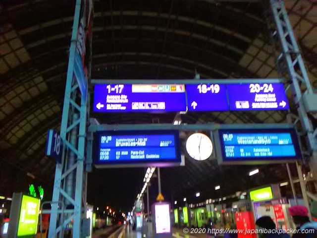 フランクフルト中央駅