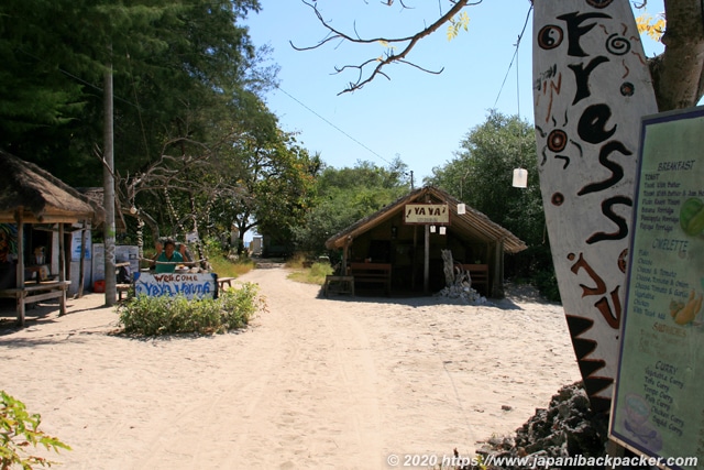 ギリメノ島 Ya Ya Warung