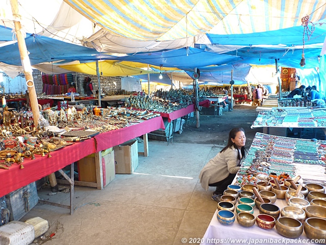 ラダック レー チベタンマーケット