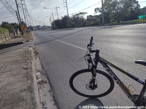 チェンライをレンタル自転車でサイクリング