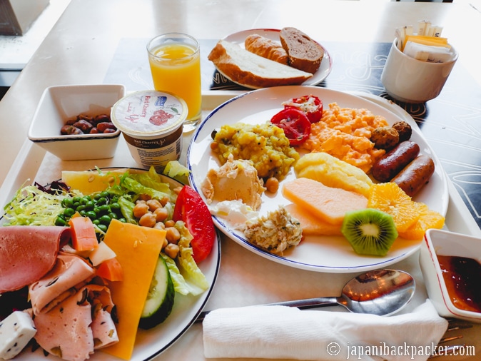 ハンプトンバイヒルトン アルシーフの朝食