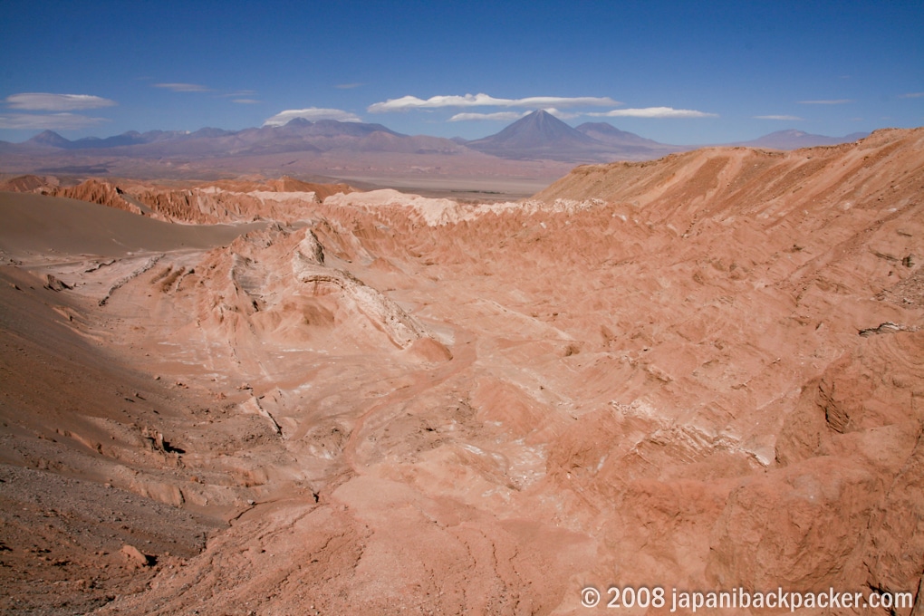 死の谷と月の谷 アタカマ砂漠