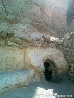 アタカマ砂漠の洞窟