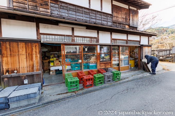 妻籠宿の商店