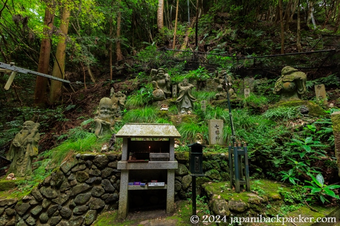 狸谷山不動院の七福神像