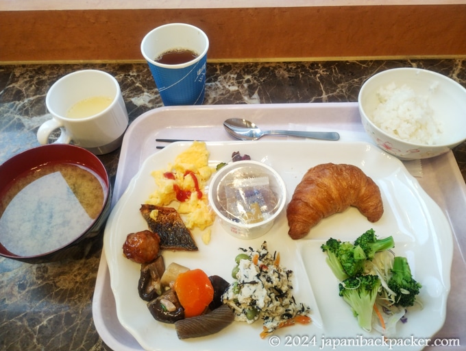 東横イン中部国際空港1の朝食