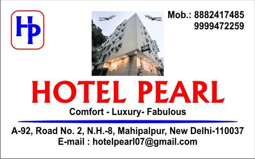 Hotel Pearl - Mahipalpur Delhi Airport