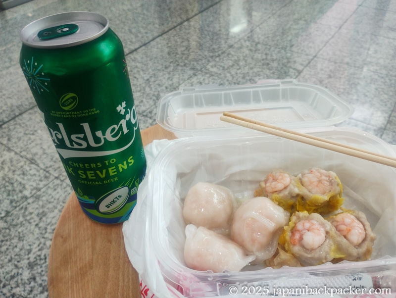 香港空港唐記包点の飲茶