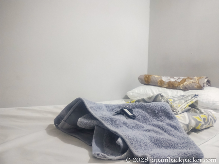 Center Capsule Hostelのベッド