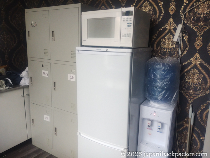 Center Capsule Hostelのキッチン
