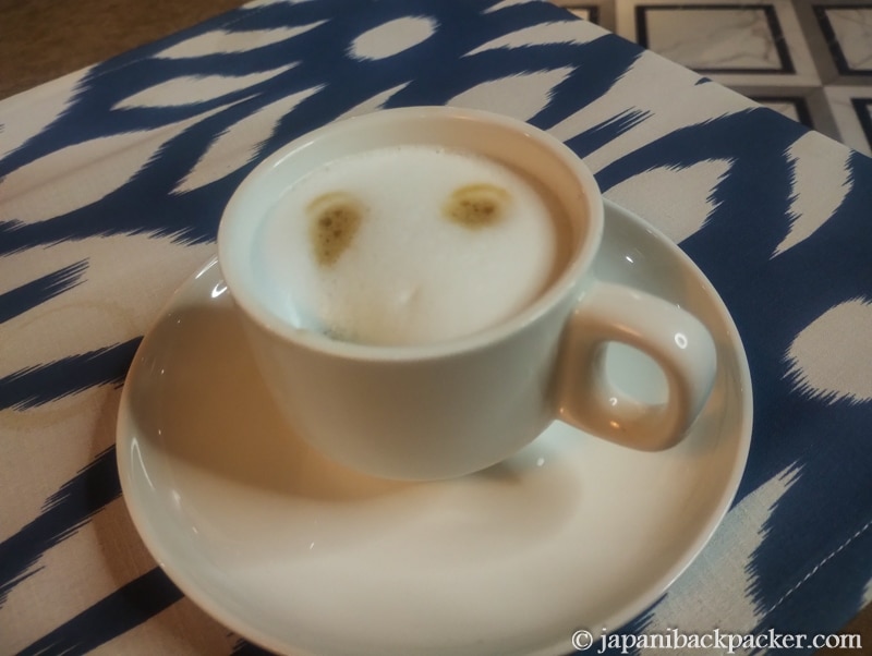 Qo'noq Railway Hotelのcappuccino