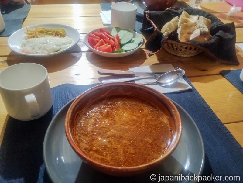 トルクメニスタンのスープ