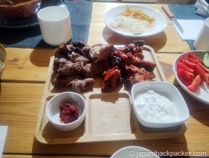 トルクメニスタンの肉料理