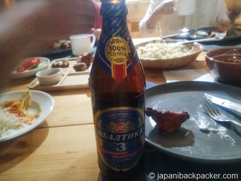 ロシアのビール