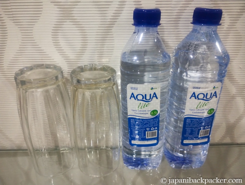 HOTEL UZBEGIMの水