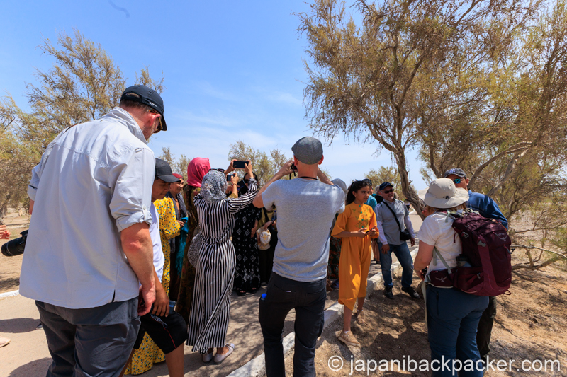 クニャ・ウルゲンチの観光客