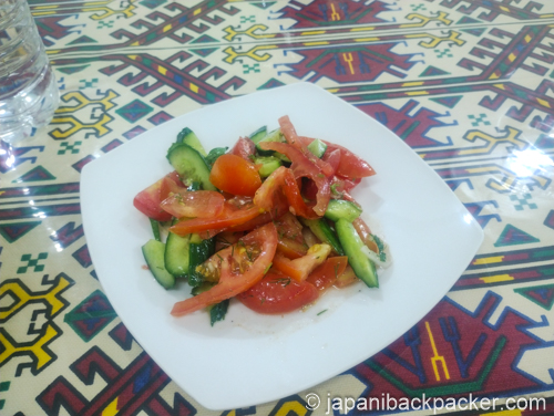 トルクメニスタンのサラダ