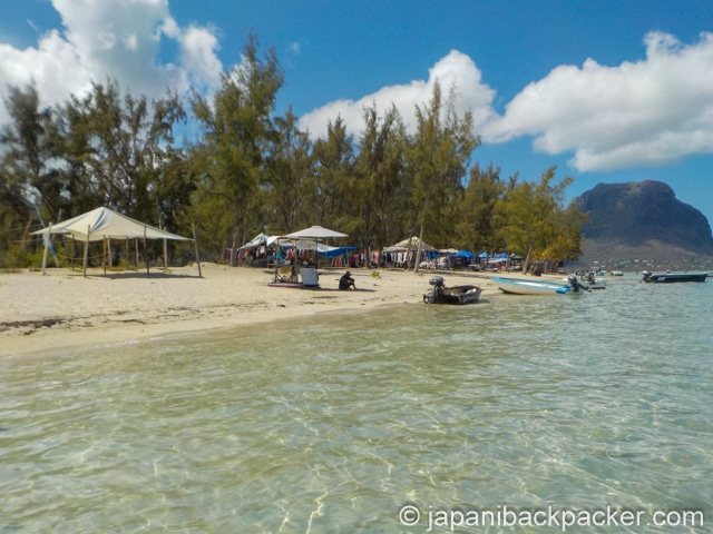 モーリシャスのベニティエ島