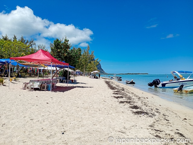 モーリシャスのベニティエ島