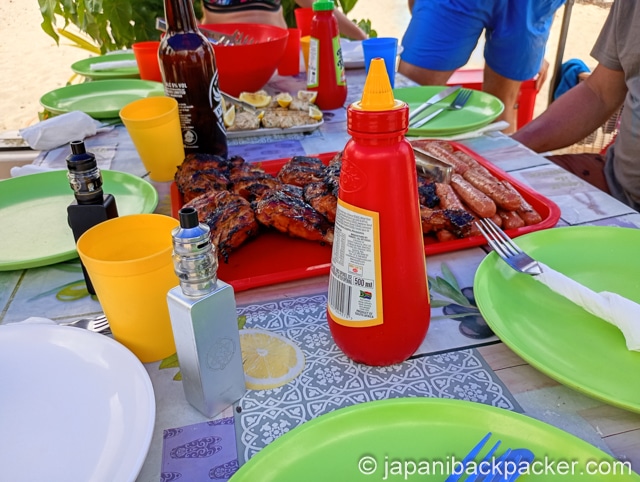 モーリシャスのBBQ