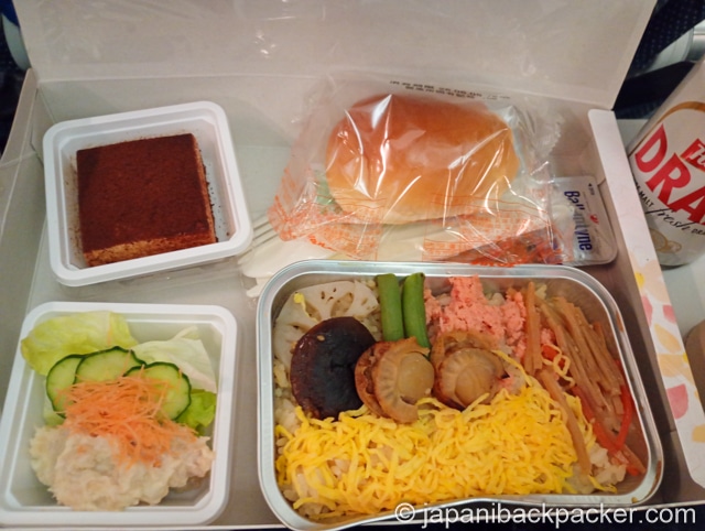 MIATモンゴル航空の機内食