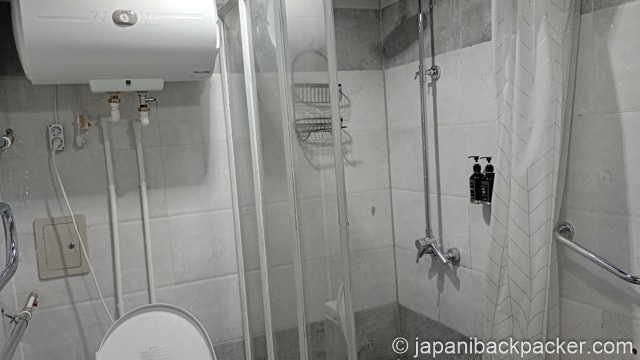 ウランバートルのZaya Hostelの共有バスルーム