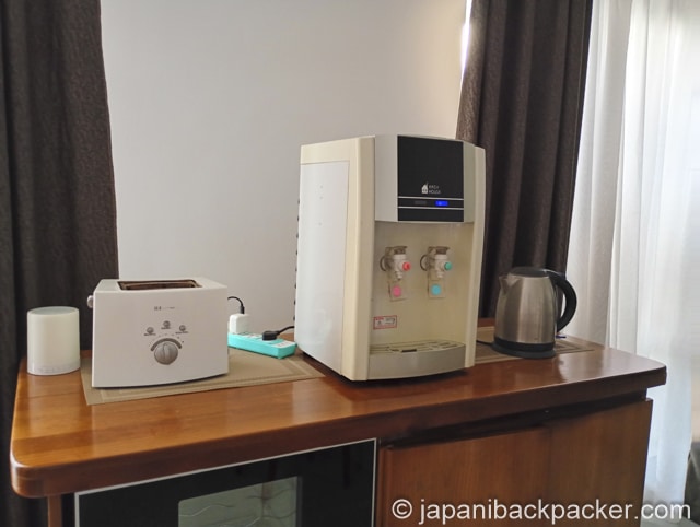 ウランバートルのZaya Hostelのキッチン