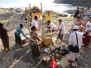 バリ島の儀式